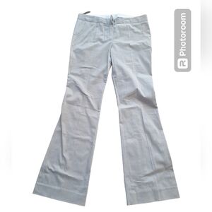 Stella Mccartney Casual Wide Leg Khaki Cream Pants 8